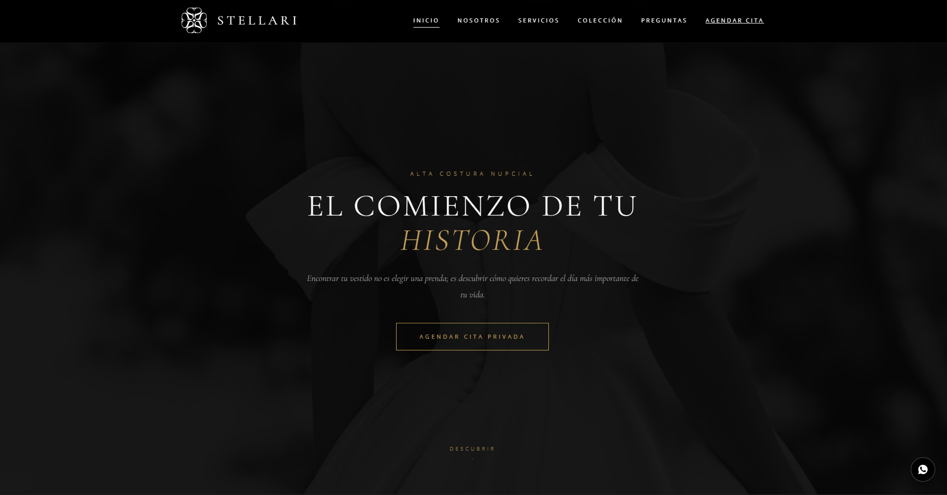 Preview Stellari Casa de Novias Hero Page